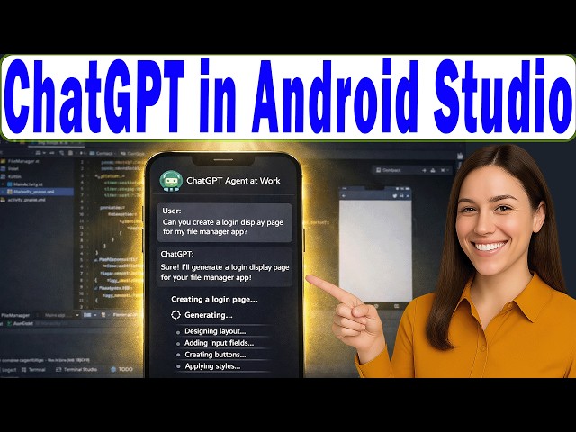 INTEGRATE ChatGPT in Android Studio (FULL API Setup for AI AGENT MODE)
