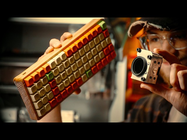 Milling custom camera & keyboard parts (Makera Carvera Air)