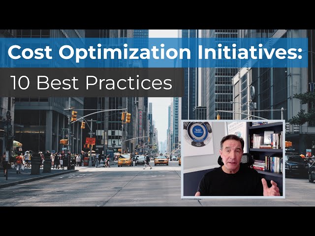10 Best Practices for Cost Optimization