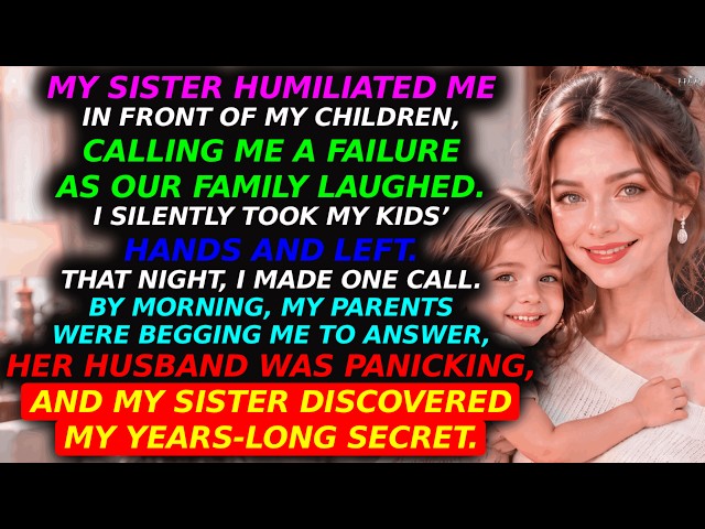 My Sister Humiliated Me In Front Of My Children — Then I Took Everything Back... | Her Sweet Revenge