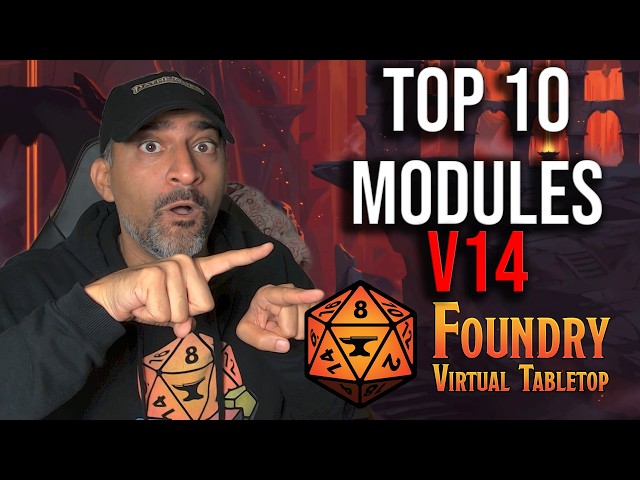 My Top 10 ESSENTIAL Modules in 2026 | Foundry VTT V14