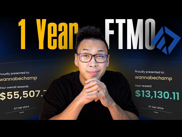 1 YEAR FTMO TRACK RECORD BREAKDOWN (DAY IN THE LIFE)