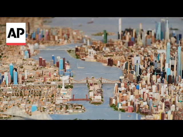 Man's giant NYC model goes from a TikTok sensation to a museum exhibit