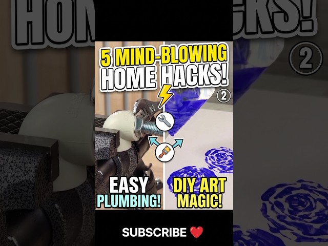 Mind-Blowing DIY Tricks Every Home Needs! 💡