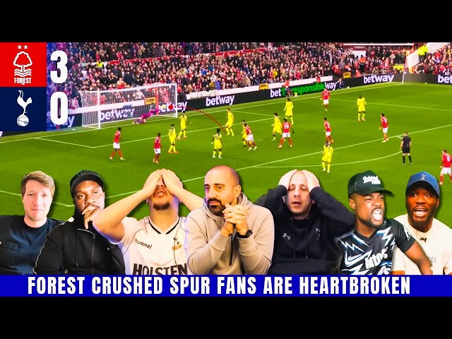 Spur Fans HEARTBROKEN 💔 Nottingham Forest vs Tottenham Reaction | Premier League Fan Reactions