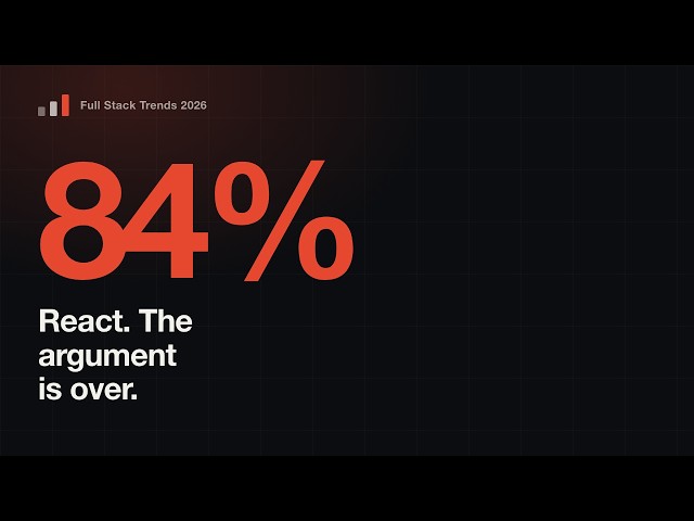 Full Stack 2026: What Actually Moved, and What's Just Loud