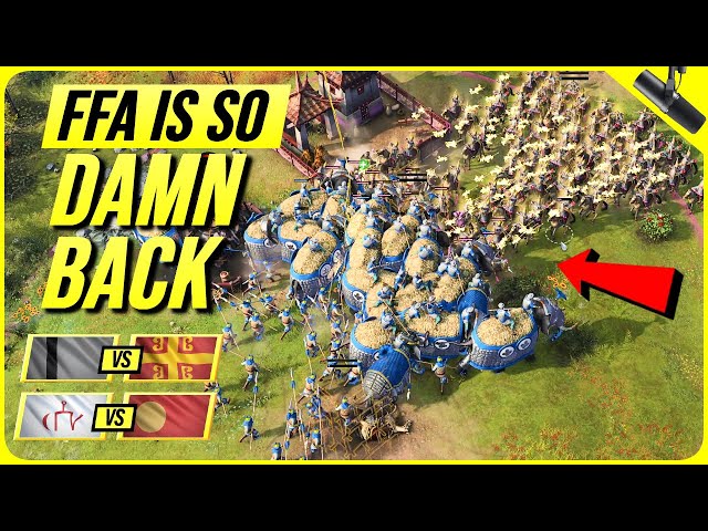 AoE4 - FFA Returns And It's Absolutely Amazing