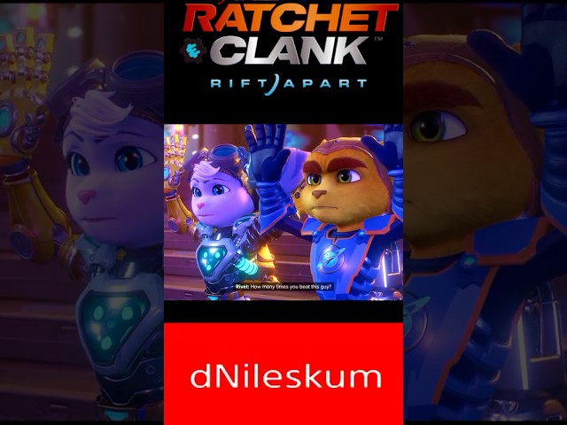 Ratchet and Rivet First Meeting #ratchetandclank #ratchet #rivet #shortsfeed #gamer #ps5 #anime #ggg