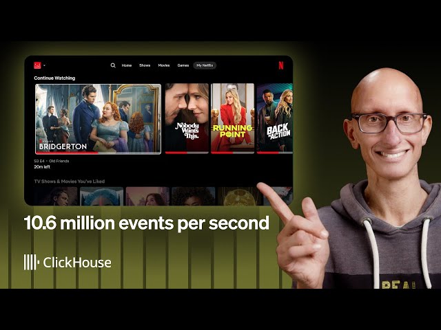 How Netflix ingests 10 Million events per second with ClickHouse