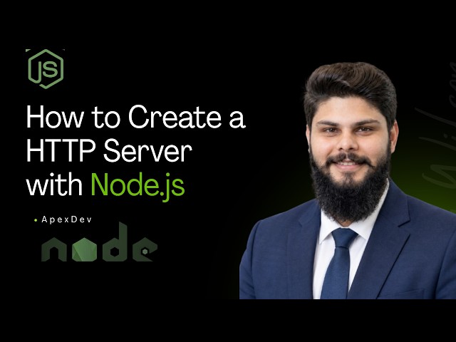 How to Create an HTTP Server in Node.js | Node.js HTTP Module Tutorial for Beginners 🚀