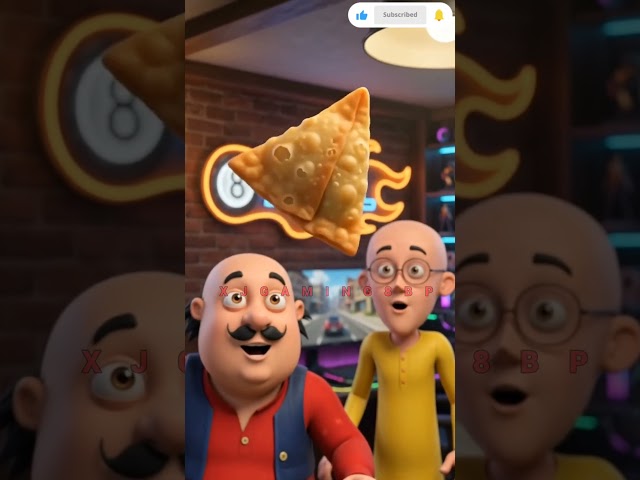 Samosa Golden Break? 🤯🤣 | Funniest 8 Ball Pool Animation Ever! 👀 #viral #shorts #motupatlu