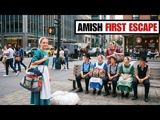 The First Time an Amish Teenager Sees a City and What They Think | The Amish Way 