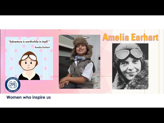 WOMEN WHO INSPIRE US - Amelia Earhart