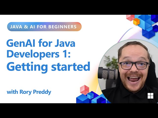GenAI for Java Developers 1: Getting started