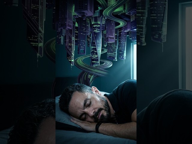 💤 While you sleep, your brain INVENTS a reality