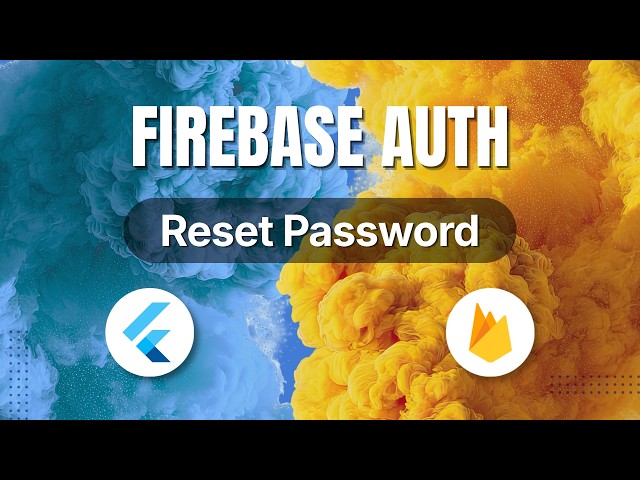 Forgot Password Functionality in Flutter 2026 | Reset Password Firebase Flutter