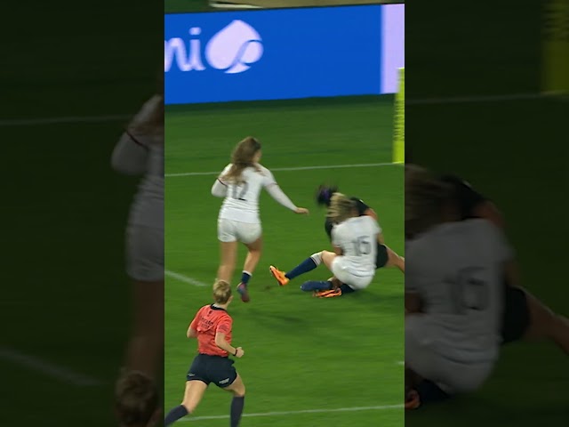 Litterally the most CLUTCH moment in Black Ferns History