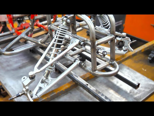I Built Front Suspension – Extreme ATV/Quad from Suzuki GSF600cc – EP4