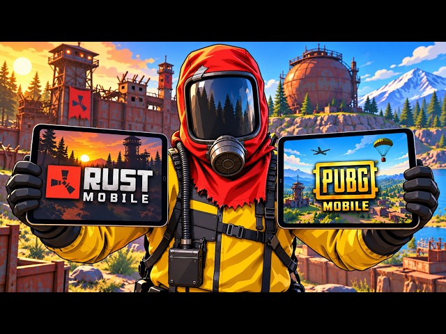 Rust Mobile but you have 20,000 hours of PUBGMOBILE exp