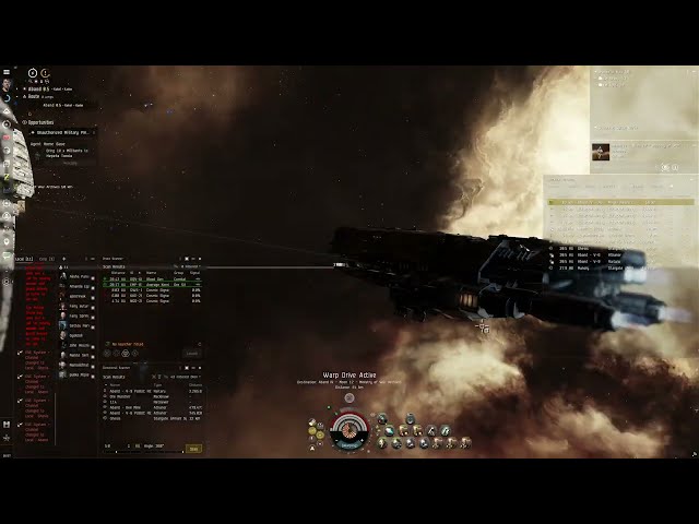 Eve Online - Typhoon Level 4 mission gameplay - Unauthorized Military Presence (Blood)