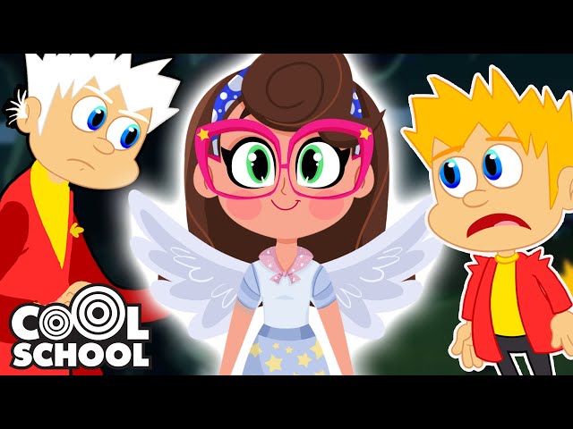 Ms. Booksy's Story of Halloween | Tricky Jack tricks the Witch | Cool School Cartoons for kids