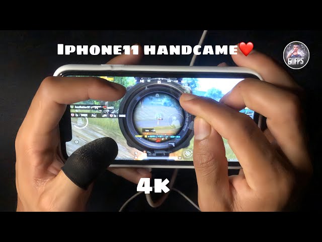 60 FPS🔥!HANDCAM 5 Finger + Gyroscope | PUBG Mobile