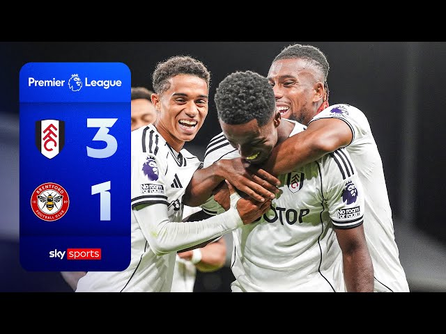 The Cottagers win West London derby! ⚪ | Fulham 3-1 Brentford | Premier League Highlights