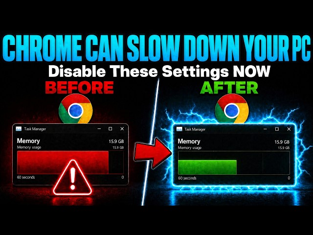 Chrome Can Slow Down Your PC — Disable These Settings NOW