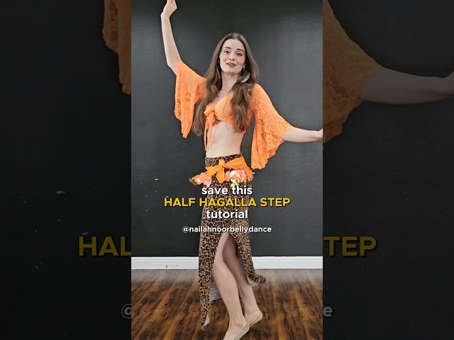 learn the half hagalla step with me 🇪🇬✨️ #bellydance