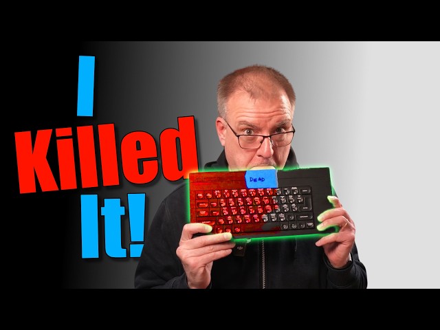 Self Inflicted CARNAGE! ZX Spectrum Repair