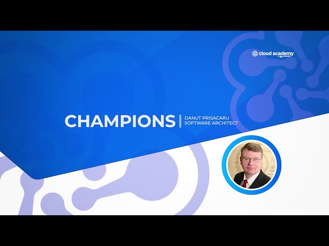 Cloud Academy Champions - Danut Prisacaru
