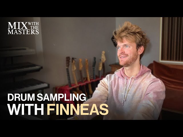 Creative drum sampling with Finneas