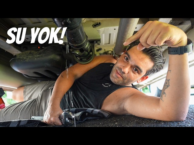 Karavanda Su Yok… Yardım 1000 KM Uzakta