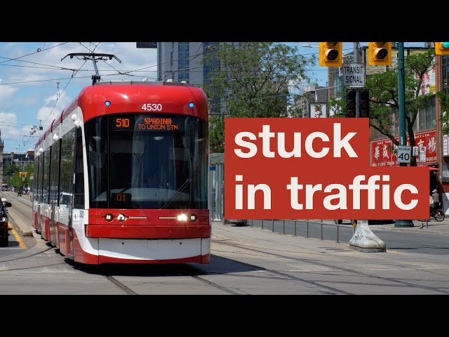 Why Are Toronto's Streetcars So Slow?
