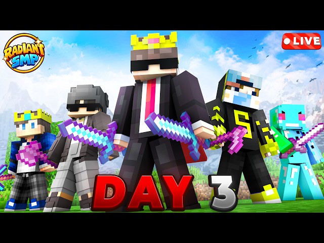 Rich Boy Hours Today | Radiant SMP DAY 3