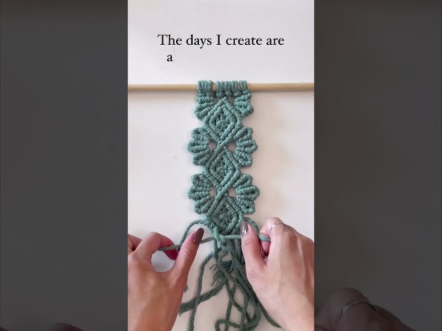 Transforming Simple Knots into Beautiful Macrame Patterns