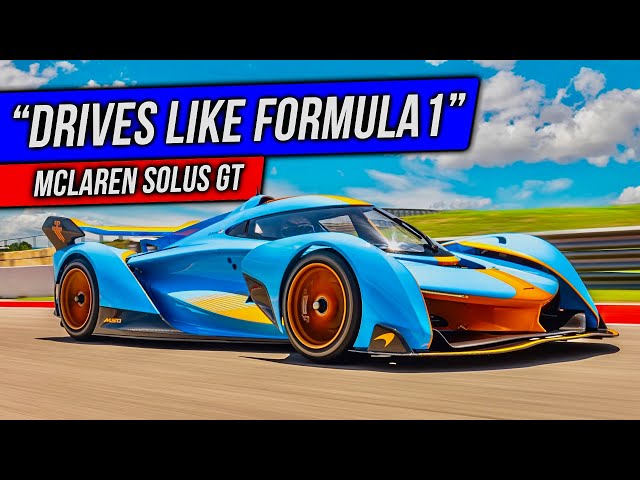 The McLaren YOU CAN'T DRIVE On The Road!?