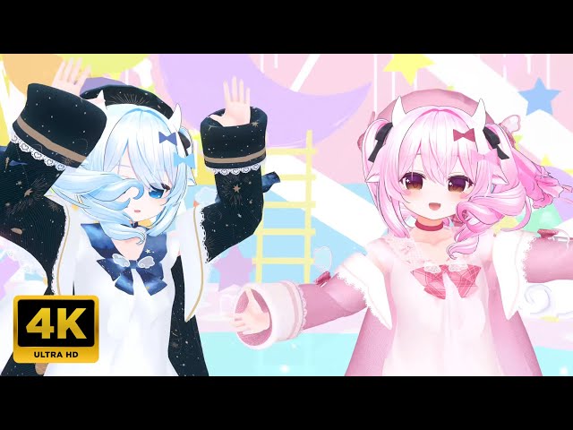 💃MMD💗ミルティナ (younger) ポッピンキャンディ友フィーバー!【4K UHD】VRChat YH MMD WORLD