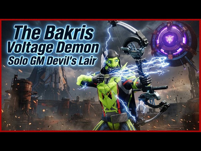 Solo Grandmaster Devil’s Lair I Shouldn’t Be Allowed To Do This (Bakris Arc Hunter Is Illegal