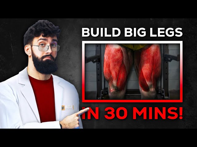 The SMARTEST Leg Day in JUST 30 Minutes (Science Based)