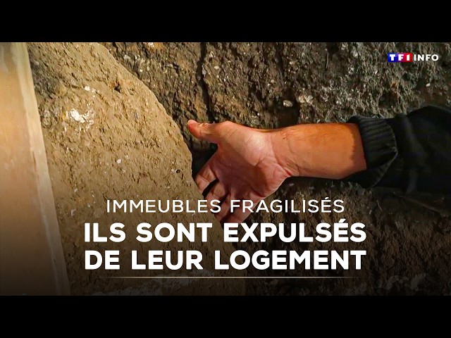 INVESTIGATION - These residents evicted from their homes due to their unstable building｜TF1 INFO