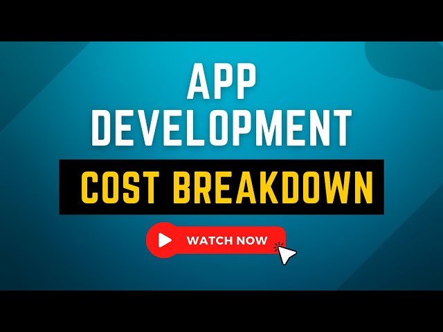 How much does it cost to build an app? | App maintenance cost
