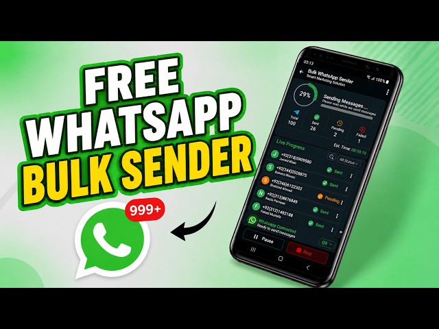 Free WhatsApp Bulk Sender | WhatsApp Marketing Tool to Send Bulk Messages