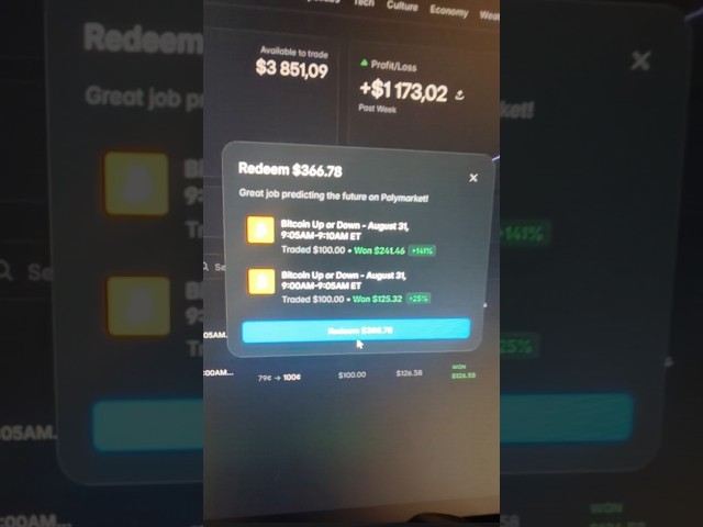 This Bot Sees Polymarket Trades Results Before You Do ⚡ 🤖 #Polymarket #Crypto #TradingBot