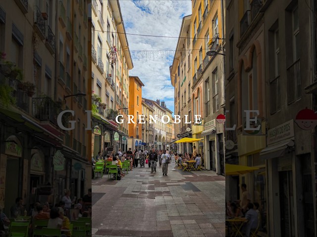 First time in Grenoble in the beautiful French Alps ⛰️🇫🇷 #grenoble #france #discoverfrance