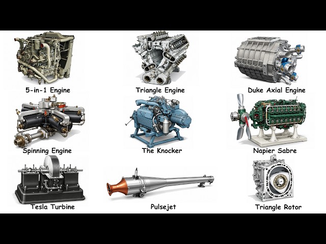 The Weirdest Engines Ever Made Explained 