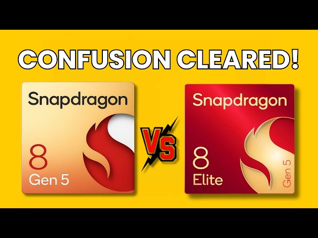 WHICH SNAPDRAGON PROCESSOR IS BEST ? | Elite or  Without Elite Difference ?