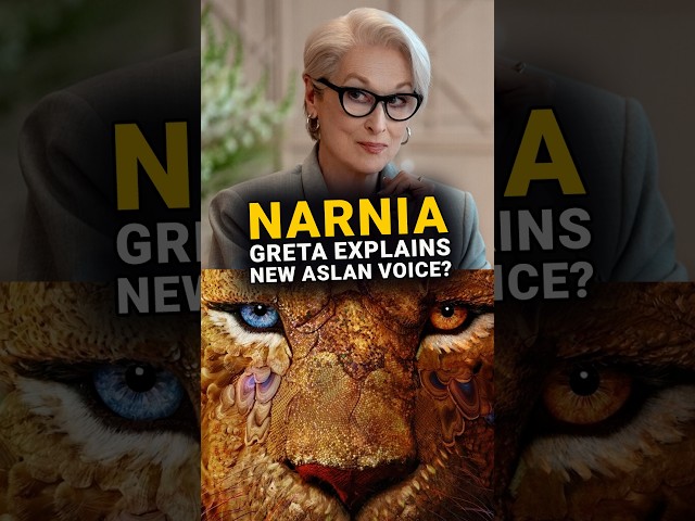 Meryl Streep as Aslan: A genius Narnia move or a mistake? #narnia #merylstreep