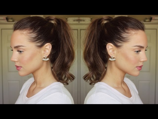 How to: BIG & VOLUMINOUS Ponytail