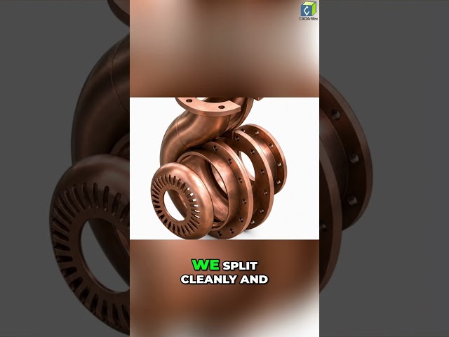 The Impossible Impeller — Solved with Split Tool Magic!